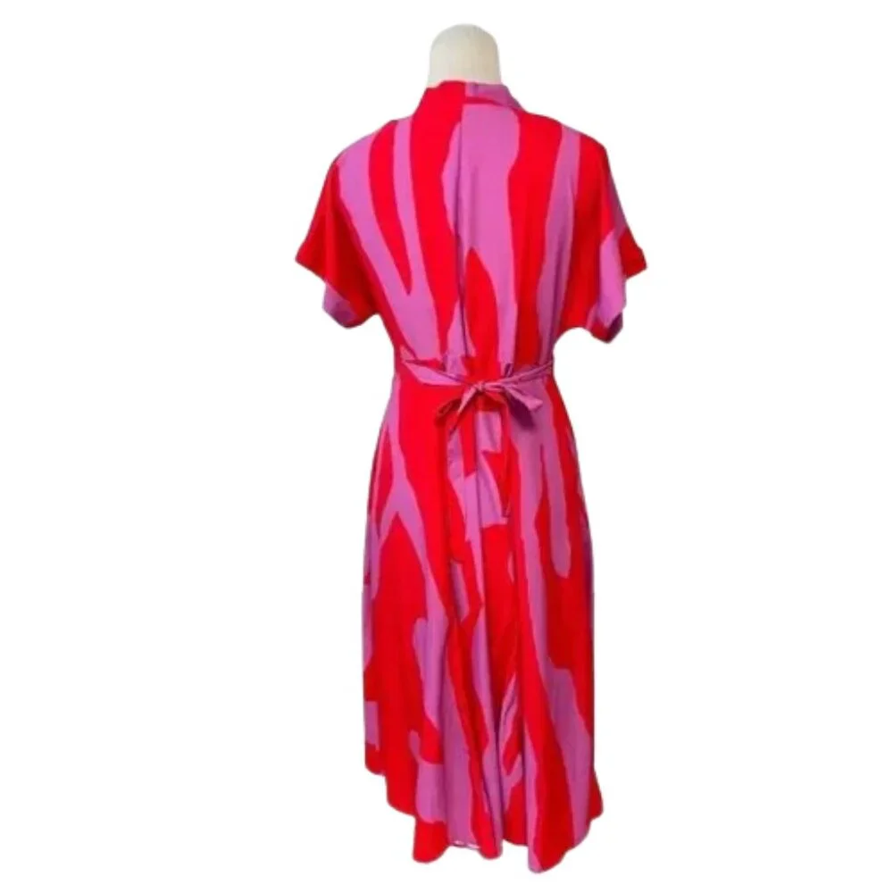 Eshakti WAYWARD FANCIES Abstract Print Crepe Empire - Picture 7 of 9